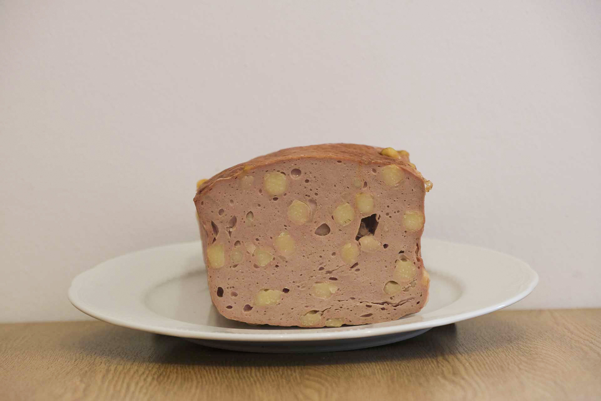 Picture of chees Leberkäse