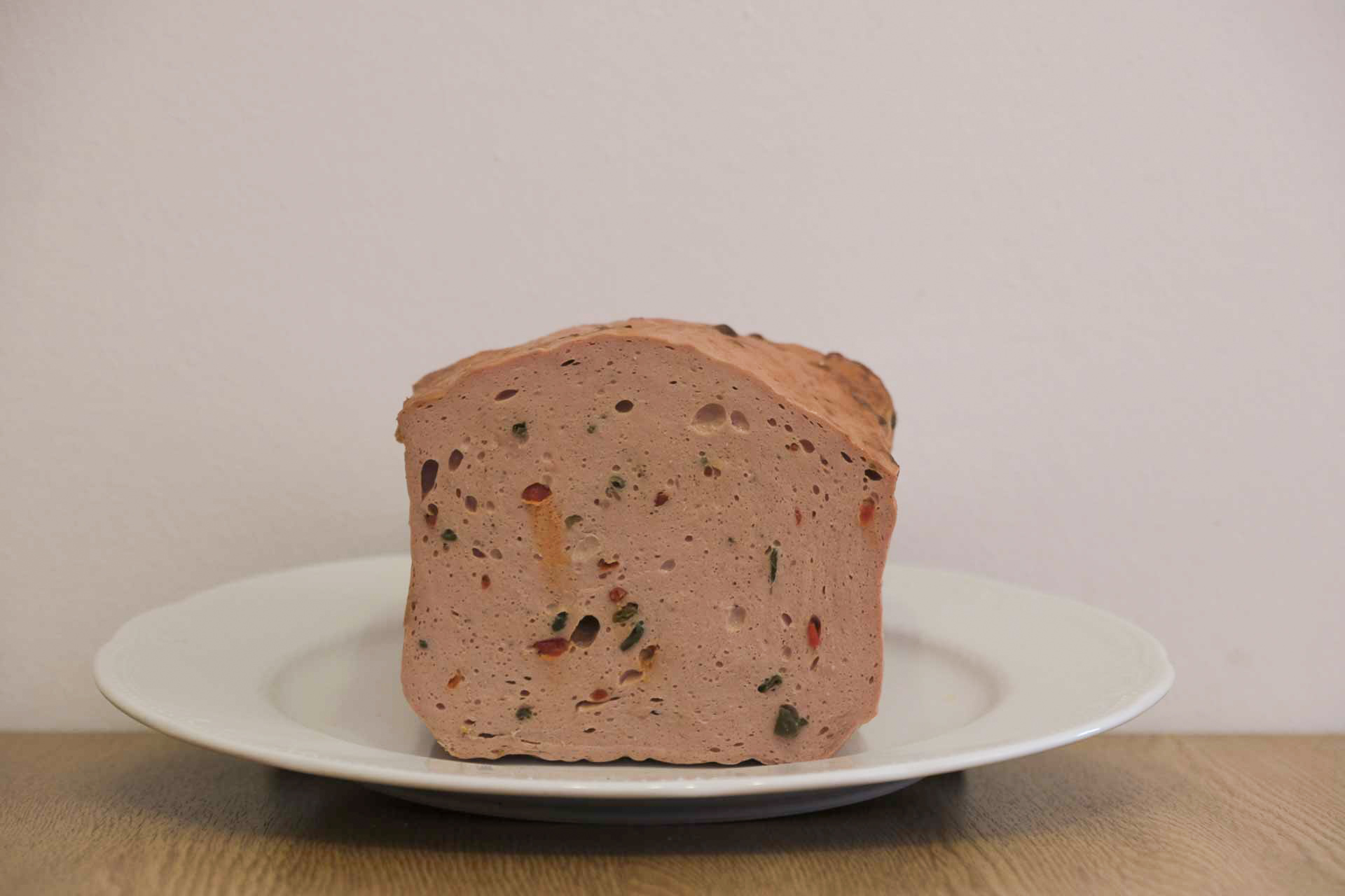 Picture of spicy Leberkäse