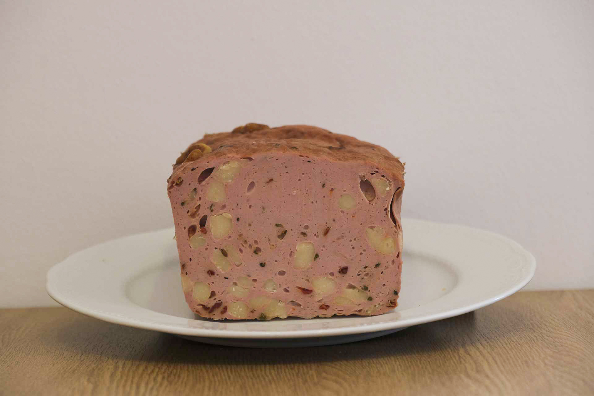 Picture of spicy-chese Leberkäse